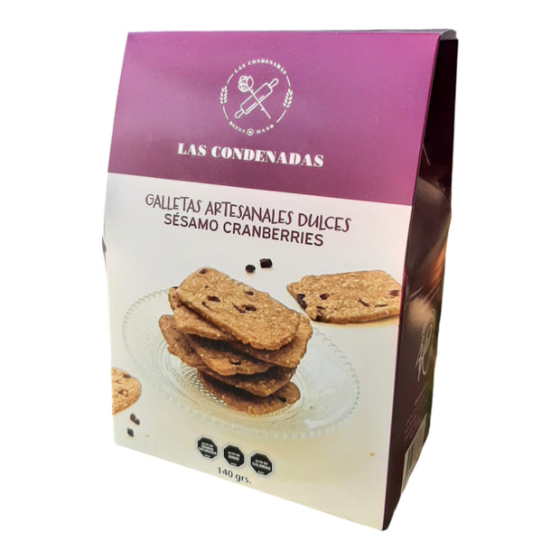 Galletas dulces de Sésamo y Cranberries [180 grs.]